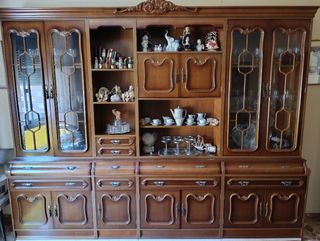 Mueble Salón Madera Grande