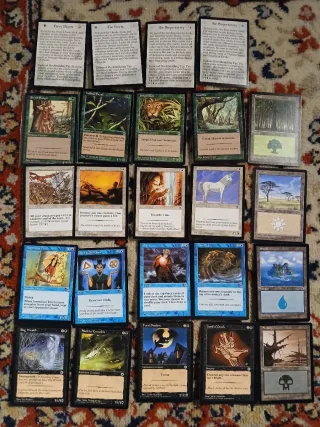 24 carte Magic The Gathering 1997