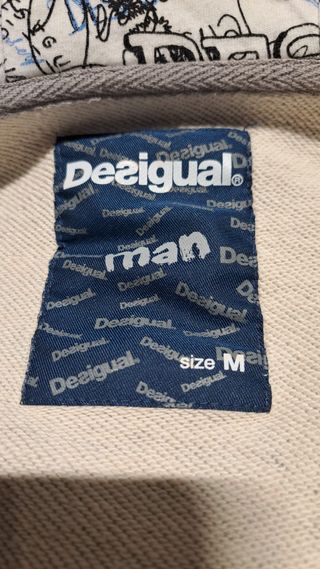 Chaqueta Desigual Talla M Azul Marino