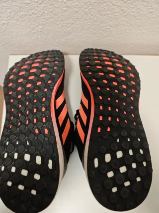 Zapatillas Adidas Astrarun Negras Naranja