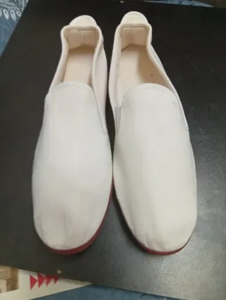 Alpargatas Javer Blancas Talla 45