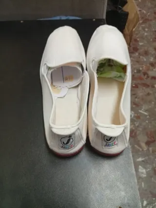 Alpargatas Javer Blancas Talla 45