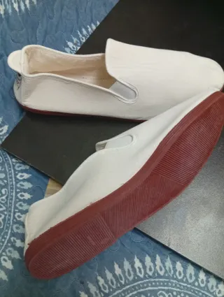 Alpargatas Javer Blancas Talla 45