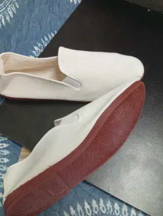 Alpargatas Javer Blancas Talla 45