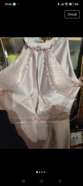 Abito donna rosa taglia XS