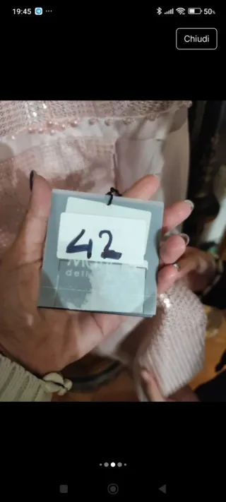 Abito donna rosa taglia XS