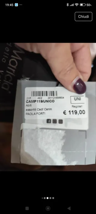 Abito donna rosa taglia XS