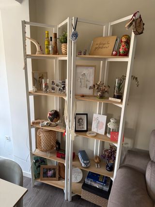 Estantería Maisons du Monde Blanca y madera