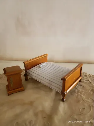 Set mobiliario casa bambole vintage