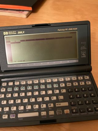 Hewlett Packard 200LX Palmtop PC 2MB RAM