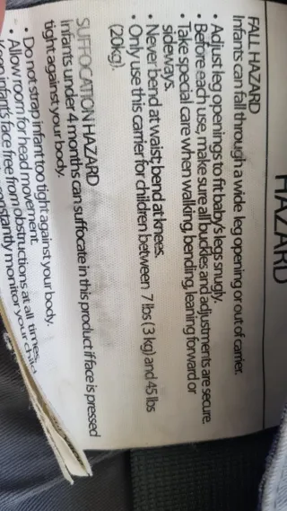 Mochila Portabebés Boba X