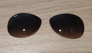 Lentes Ray-Ban 3386 Marrón Degradado Talla 63