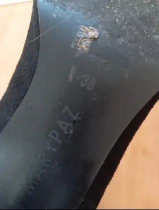 Botines negros tacón