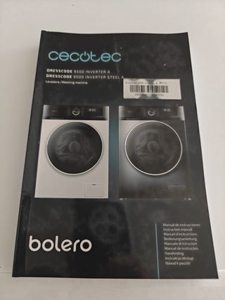 Lavadora Cecotec Bolero DressCode 9500 Inverter A