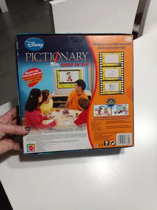 Juego Pictionary Disney DVD