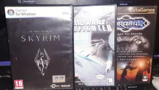 3 Juegos PC: Skyrim, Starfighter, Gorosul