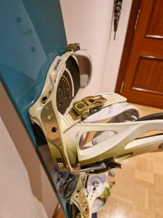 Tabla Snowboard Burton 164cm + Fijaciones Cartel