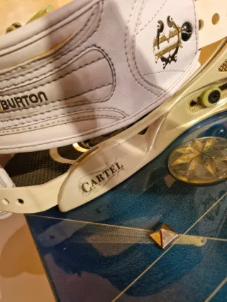 Tabla Snowboard Burton 164cm + Fijaciones Cartel