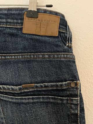 Pantalón Vaquero Skinny Springfield Azul