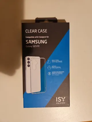 Funda Samsung Galaxy S23 FE Transparente Nueva