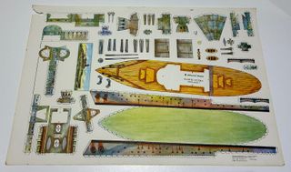 Lote recortables Ed Roma maquetas de papel 70-80