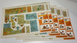 Lote recortables Ed Roma maquetas de papel 70-80