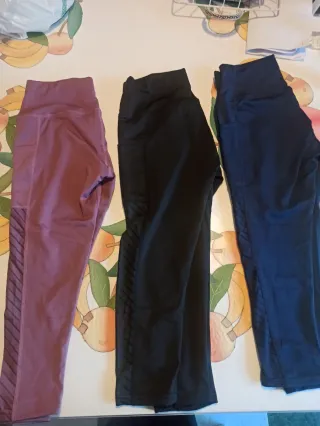 Pack 3 Leggings Mujer Talla M Nuevos
