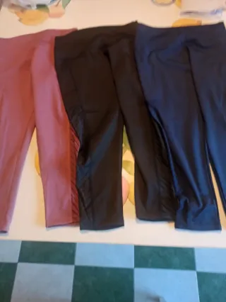 Pack 3 Leggings Mujer Talla M Nuevos