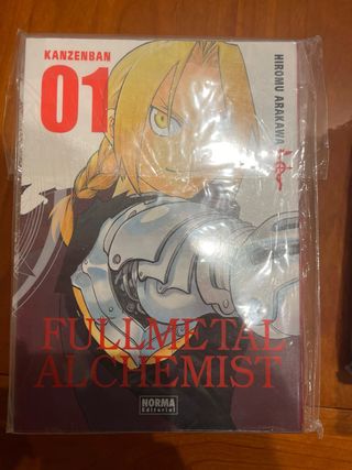 FULLMETAL ALCHEMIST KANZENBAN COMPLETA 18 TOMOS