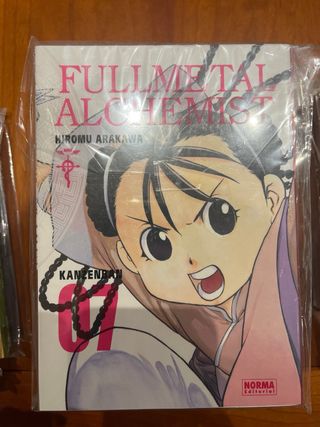 FULLMETAL ALCHEMIST KANZENBAN COMPLETA 18 TOMOS