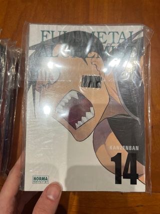 FULLMETAL ALCHEMIST KANZENBAN COMPLETA 18 TOMOS
