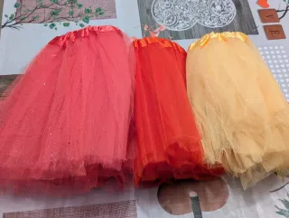 Tutús de tul con brillos