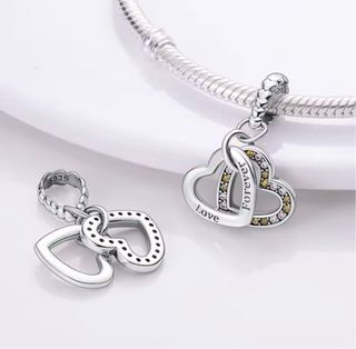 Charm Colgante Plata 925 Love Forever Nuevo