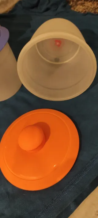 4 Botes de Plástico Cocina