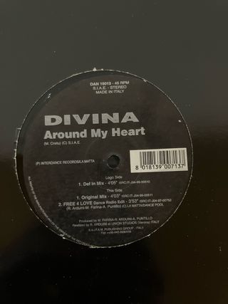 Vinilo Divina - Around My Heart