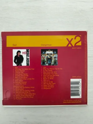 Michael Jackson 2 CD Set Bad & Dangerous