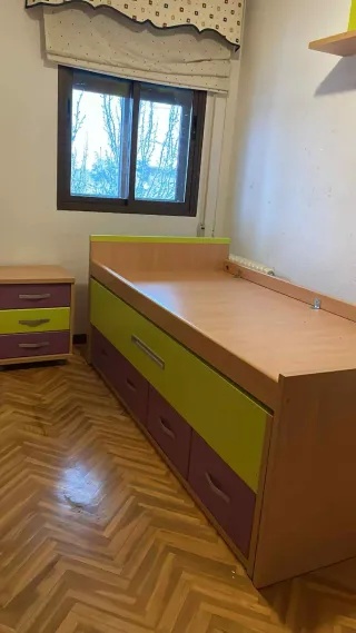 Cama nido con cajones