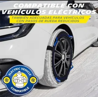 Cadenas de nieve textiles .Michelin Evo 7.