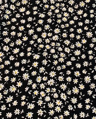 Falda floral con abertura