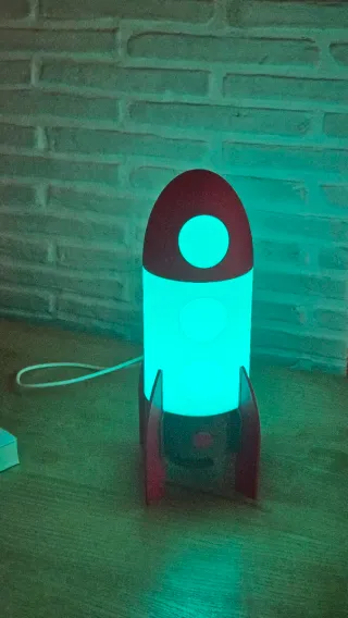 Lámpara Rocket Infantil