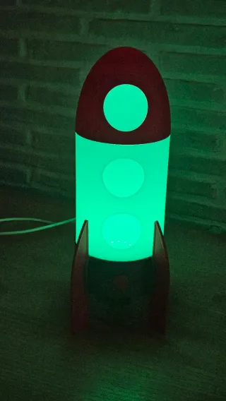 Lámpara Rocket Infantil