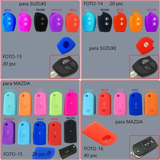 Lote de 597 Funda Carcasa Mando Llave Multimarca