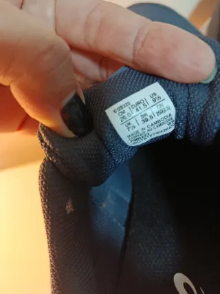 Deportivas Asics Mujer Gris y Rosa