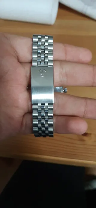 Reloj  Elegante Correa Metálica Azul