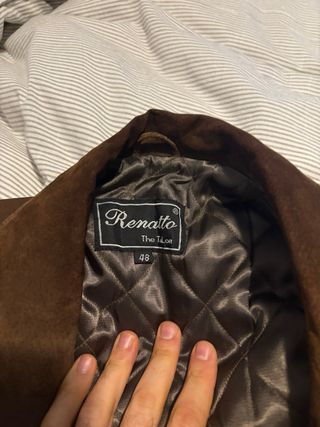 Chaqueta de Piel Renatto Talla 48