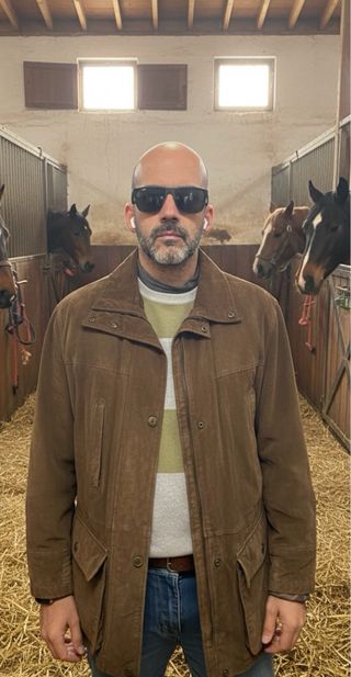 Chaqueta de Piel Renatto Talla 48