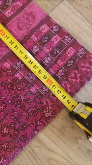 Colcha Zara Home Patchwork Rosa