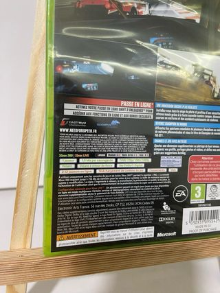Xbox 360 Need for Speed Shift 2 Unleashed PRECINTA