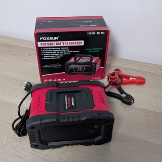 Cargador Baterías Inteligente 12V-24V 20A