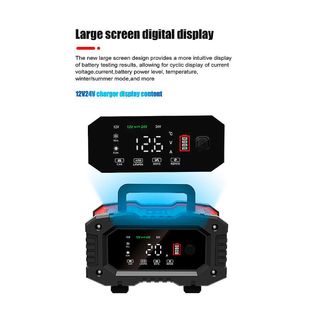 Cargador Baterías Inteligente 12V-24V 20A